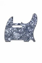 ALL PARTS PG0562053 PICK GUARD FOR TELE BLACK PEARLOID 3-PLY (BP/B/W) (8 SCREW HOLES)