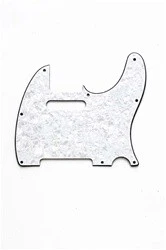 ALL PARTS PG0562055 PICK GUARD FOR TELE WHITE PEARLOID 3-PLY (WP/W/B) (8 SCREW HOLES)