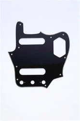 ALL PARTS PG0580033 PICK GUARD FOR JAGUAR BLACK 3-PLY (B/W/B)