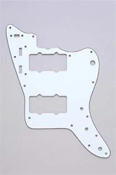 ALL PARTS PG0582035 PICK GUARD FOR JAZZMASTER WHITE 3-PLY (W/B/W)