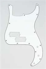 ALL PARTS PG0750050 PICK GUARD FOR P BASS PARCHMENT (OLD WHITE) 3-PLY (P/B/P)