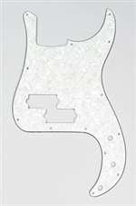 ALL PARTS PG0750065 PICK GUARD FOR P BASS PARCHMENT PEARLOID 3-PLY (PP/B/W)