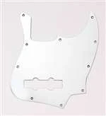 ALL PARTS PG0755014 PICK GUARD FOR J BASS, POLISHED ALUMINUM.