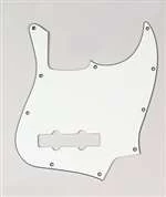 ALL PARTS PG0755050 PICK GUARD FOR J BASS PARCHMENT (OLD WHITE) 3-PLY (P/B/P)