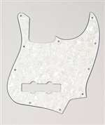 ALL PARTS PG0755065 PICK GUARD FOR J BASS PARCHMENT PEARLOID (PP/W/B)