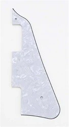 ALL PARTS PG0800055 PICK GUARD FOR LES PAUL WHITE PEARLOID 3-PLY (WP/W/B)
