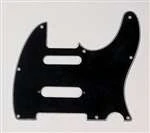ALL PARTS PG9563033 PICK GUARD FOR TELE CUT FOR STRAT PICKUP IN MIDDLE BLACK