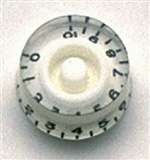 ALL PARTS PK0130025 SPEED KNOBS (2) WHITE FITS USA SPLIT SHAFT POTS
