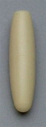 ALL PARTS PK0148050 TREMOLO ARM TIPS (5) PARCHMENT (OLD WHITE) PLASTIC
