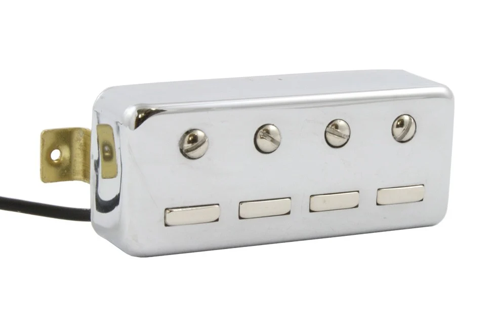 ALL PARTS PU6420010 HOFNER STYLE BASS PICKUP CHROME COVER 11K OHMS