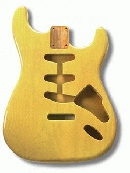ALL PARTS SBFBLND REPLACEMENT BODY FOR STRAT ALDER TREMOLO ROUTING