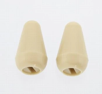 ALL PARTS SK0710048 SWITCH KNOBS (2 PIECES) FOR STRAT FITS USA SWITCH VINTAGE CREAM