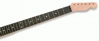 ALL PARTS TEO REPLACEMENT NECK FOR TELE EBONY FINGERBOARD 21 FRETS 7-1/4 RADIUS NO FINISH