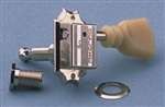 ALL PARTS TK0771001 VINTAGE STYLE SCHALLER KEYS3 X3 SCREW-IN BUSHINGS NICKEL