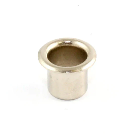 ALL PARTS TK0902001 VINTAGE STYLE EYELET PRESS-FIT BUSHINGS (6 PIECES) NICKEL 9/32 OD 1/4 ID LI
