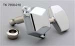 ALL PARTS TK7558010 ECONOMY TUNING KEYS DIAGONAL MOUNTING HOLES 3 X 3 CHROME