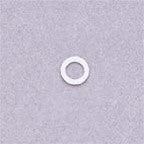ALL PARTS TK7717025 PLASTIC WASHERS FOR BASS KEYS BETWEEN BUTTON AND HOUSING (8 PIECES) WHITE