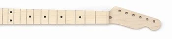ALL PARTS TMOC REPLACEMENT NECK FOR TELE SOLID MAPLE 21 TALL FRETS 10 RADIUS NO FINISH