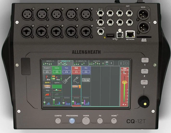 ALLEN & HEATH CQ12T MESA DE MEZCLAS DIGITAL 12 ENTRADAS - Image 16