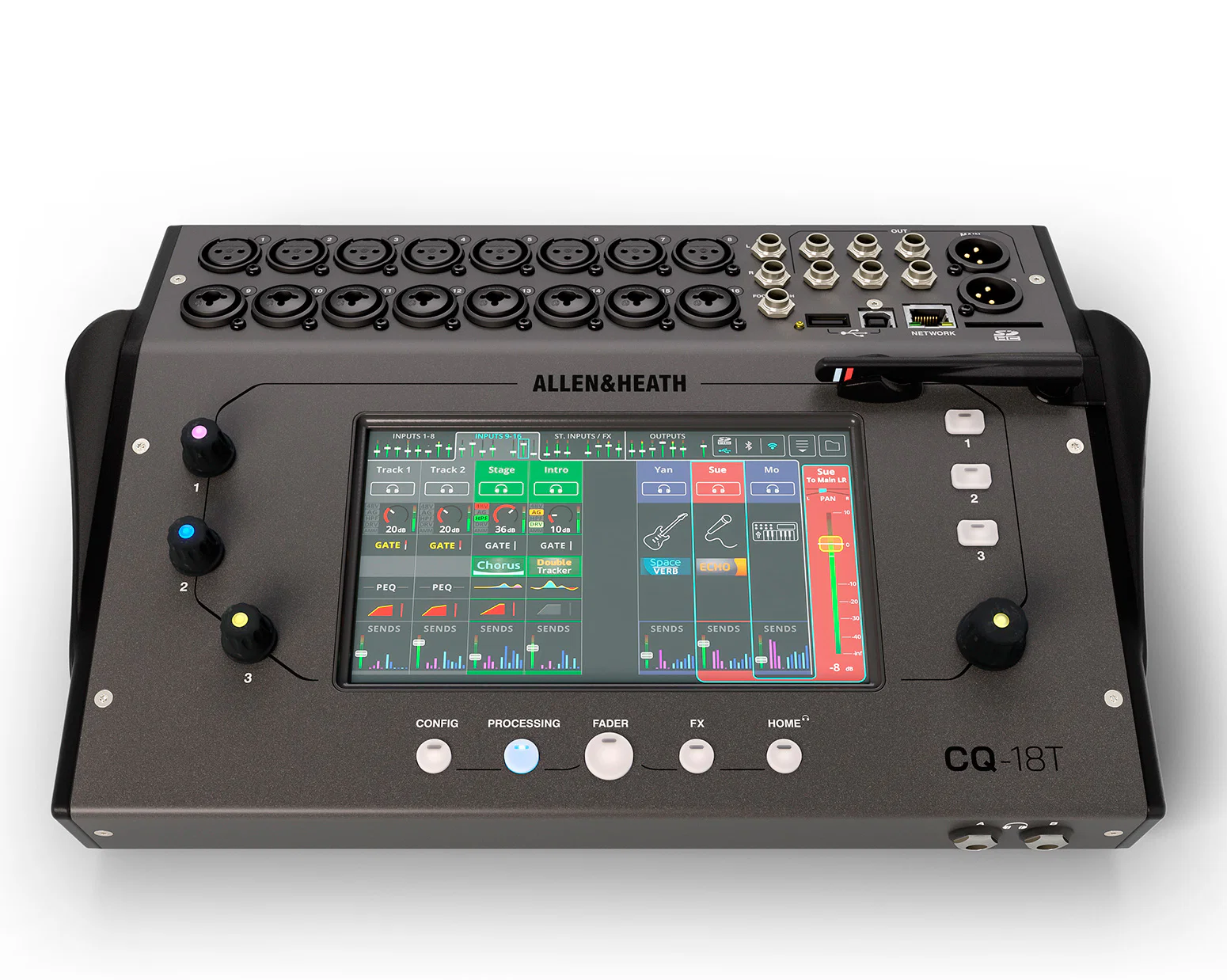 ALLEN & HEATH CQ18T MESA DE MEZCLAS DIGITAL 18 ENTRADAS - Image 18