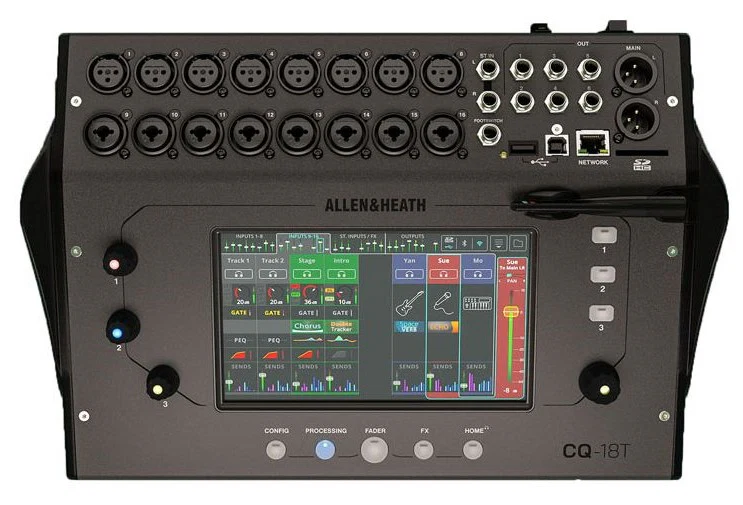 ALLEN & HEATH CQ18T MESA DE MEZCLAS DIGITAL 18 ENTRADAS - Image 19
