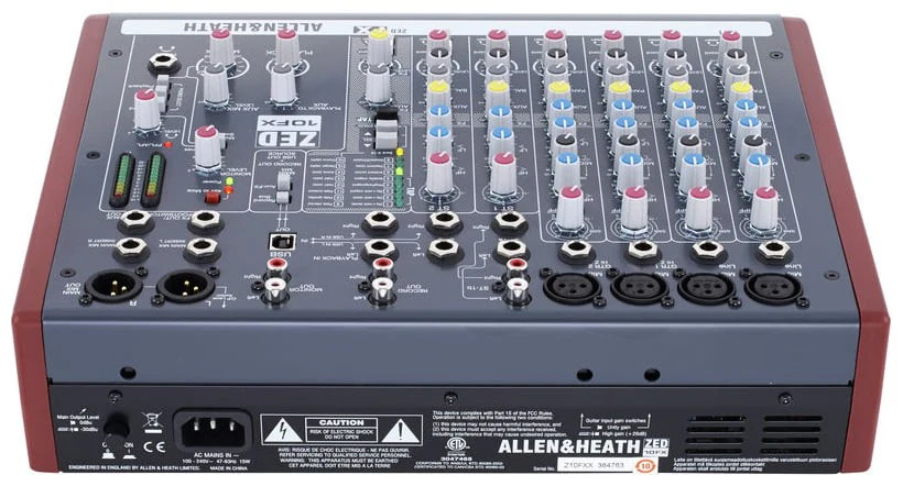 ALLEN & HEATH ZED10FX MESA DE MEZCLAS CON EFECTOS - Image 5