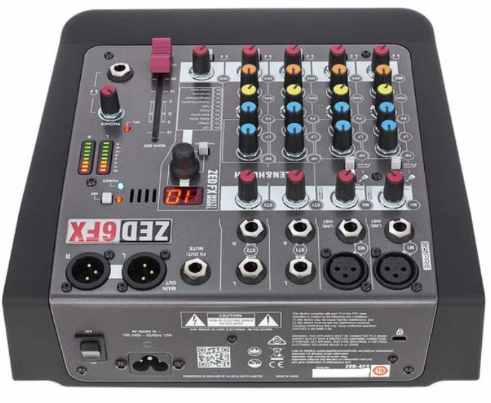 ALLEN & HEATH ZED6 FX MESA DE MEZCLAS - Image 5