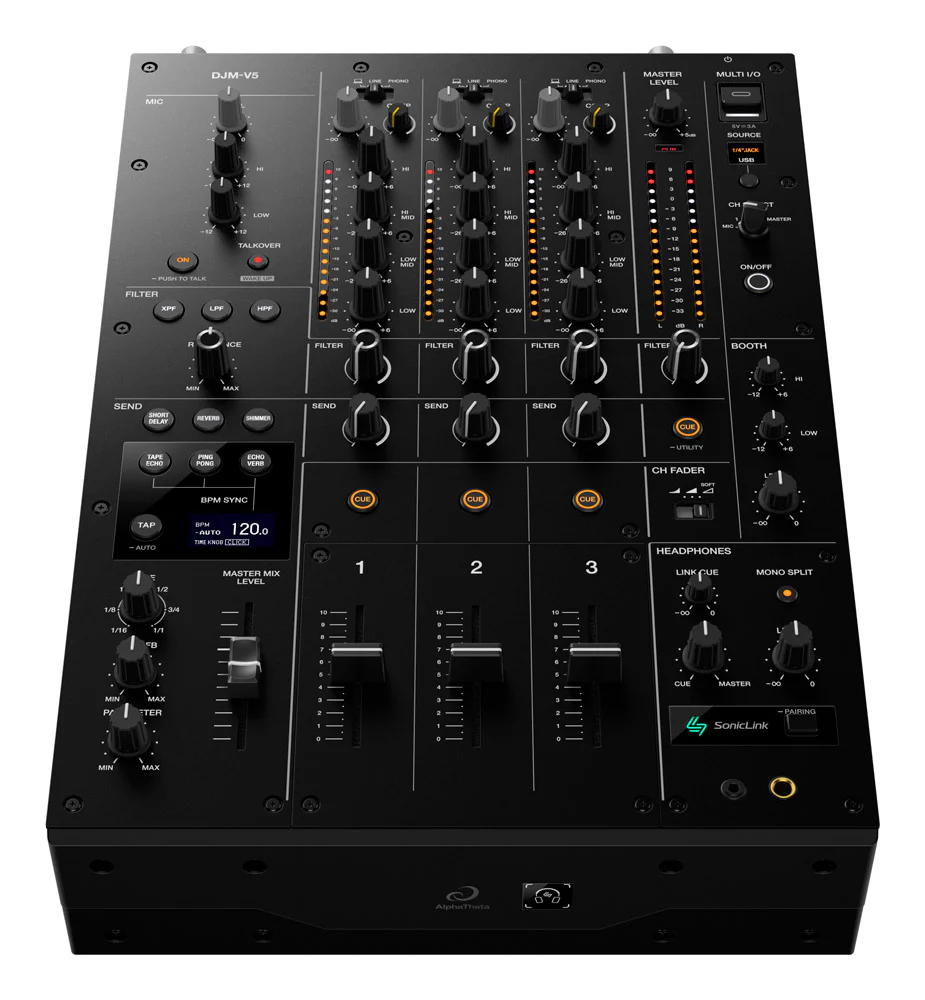 ALPHATHETA DJM V5 MESA DE MEZCLAS DIGITAL DJ 3 CANALES - Image 2