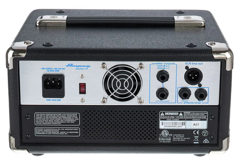 AMPEG MICRO VR HEAD AMPLIFICADOR CABEZAL PARA BAJO - Image 5