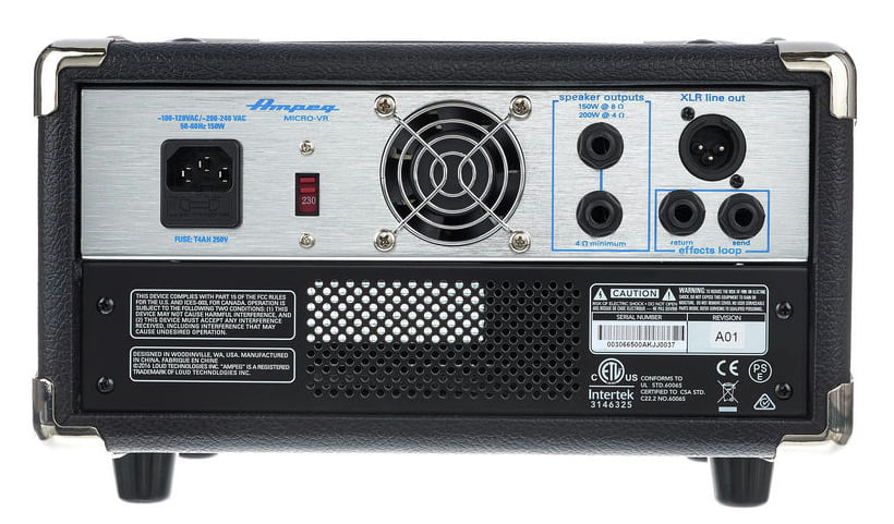 AMPEG MICRO VR HEAD AMPLIFICADOR CABEZAL PARA BAJO - Image 6