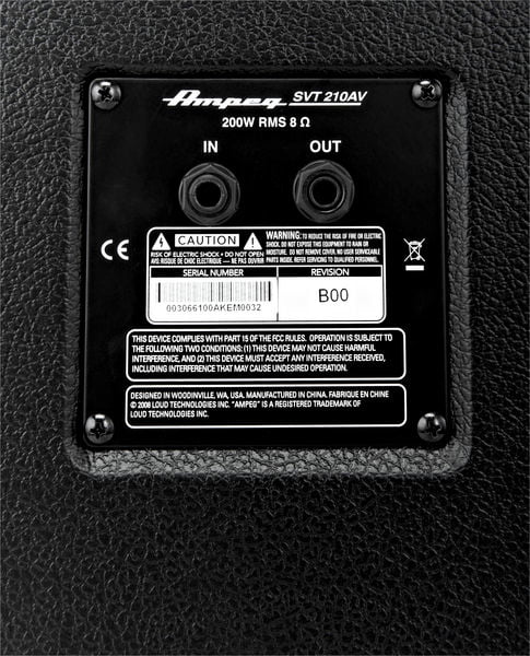 AMPEG SVT210AV PANTALLA AMPLIFICADOR BAJO - Image 6