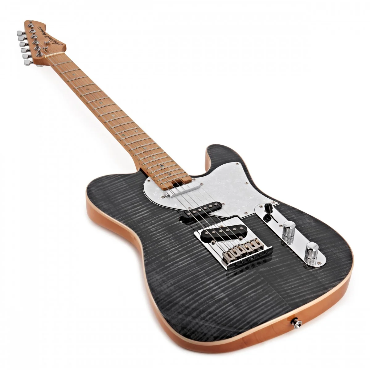 ARIA 615 BKDM MK2 NASHVILLE GUITARRA ELECTRICA BLACK DIAMOND - Image 3