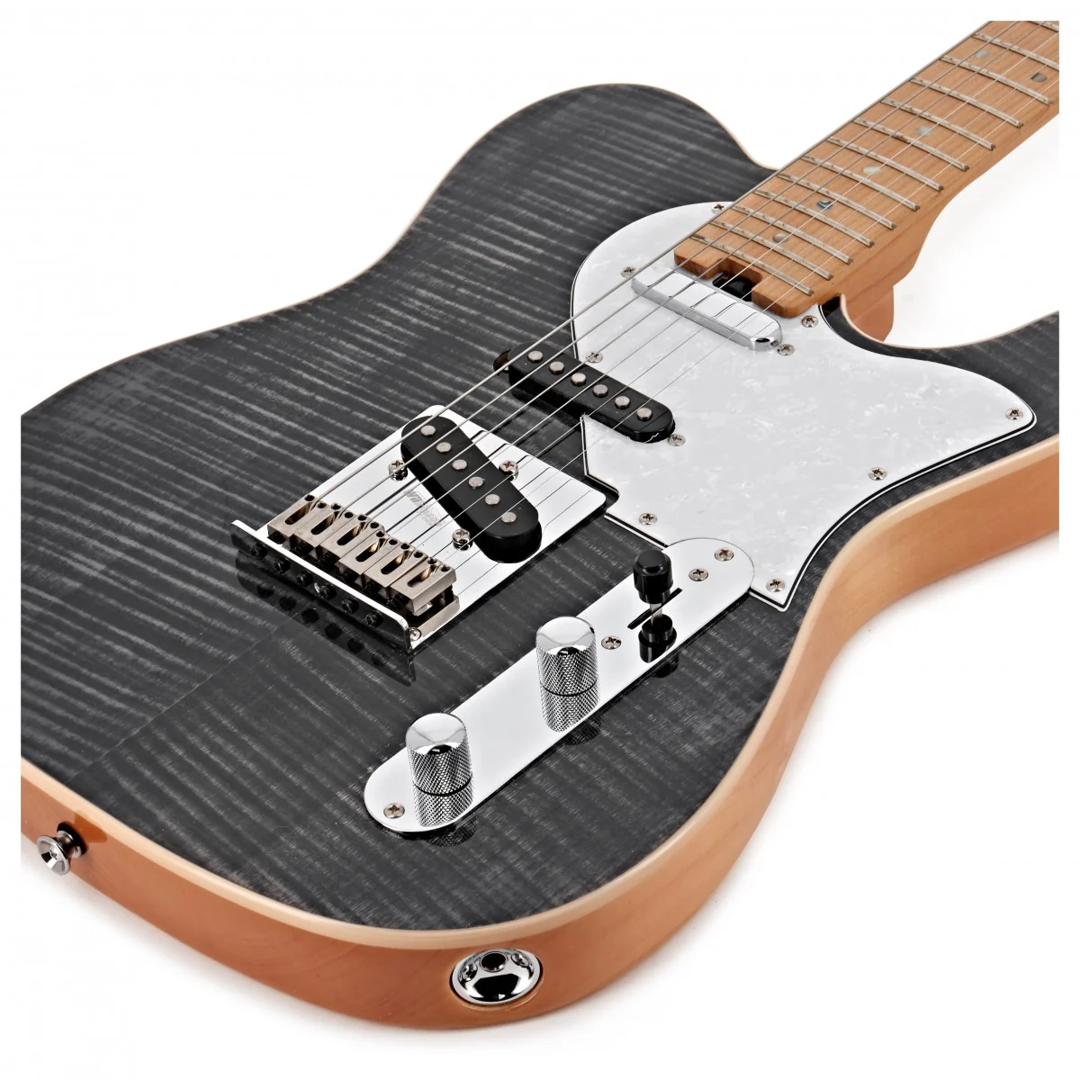 ARIA 615 BKDM MK2 NASHVILLE GUITARRA ELECTRICA BLACK DIAMOND - Image 4