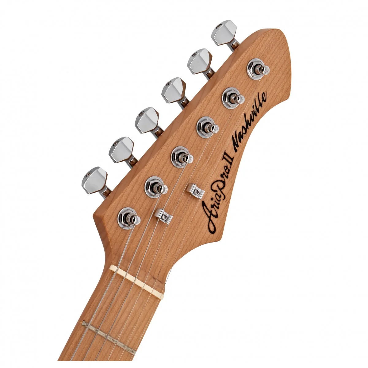 ARIA 615 BKDM MK2 NASHVILLE GUITARRA ELECTRICA BLACK DIAMOND - Image 7
