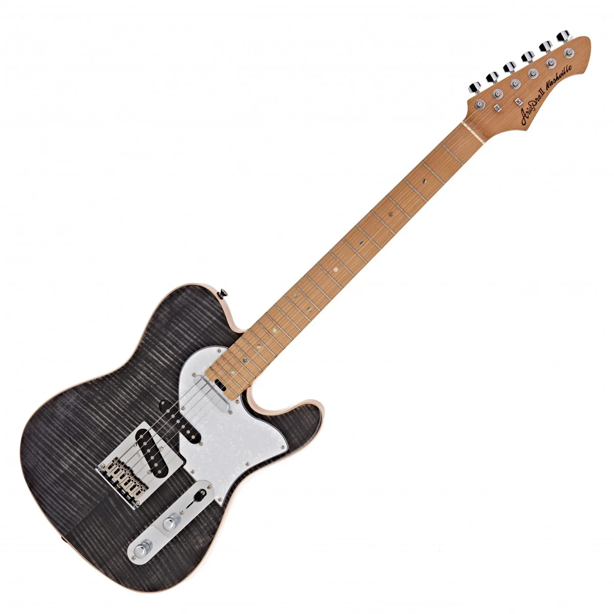 ARIA 615 BKDM MK2 NASHVILLE GUITARRA ELECTRICA BLACK DIAMOND - Image 8