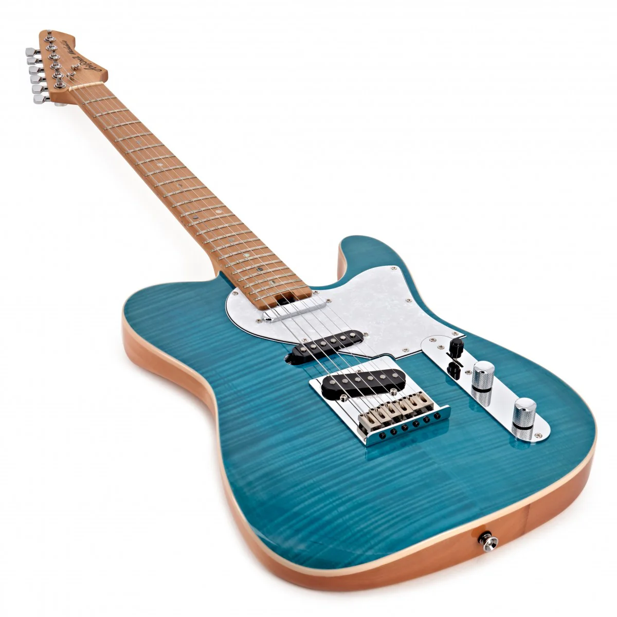 ARIA 615 TQBL MK2 NASHVILLE GUITARRA ELECTRICA TURQUOISE BLUE - Image 3