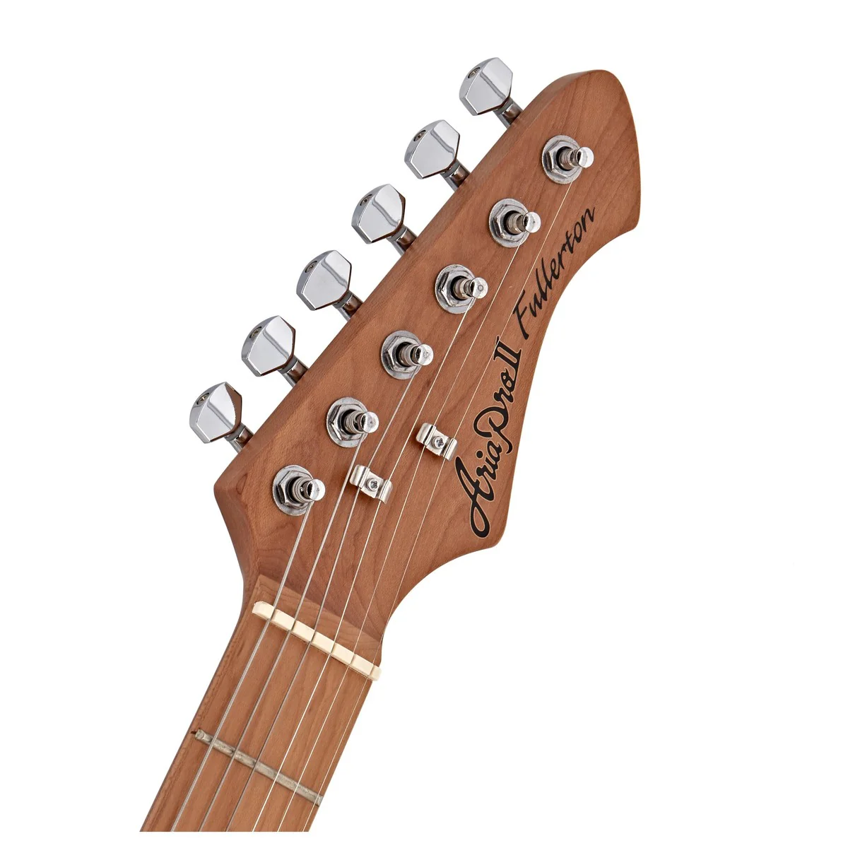 ARIA 714 BKDM MK2 FULLERTON GUITARRA ELECTRICA BLACK DIAMOND - Image 7
