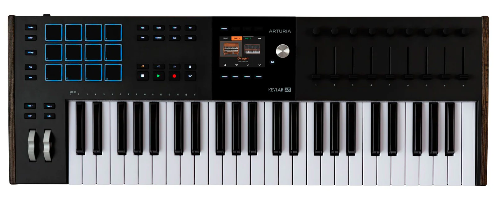 ARTURIA KEYLAB 49 MK3 BLACK TECLADO CONTROLADOR NEGRO