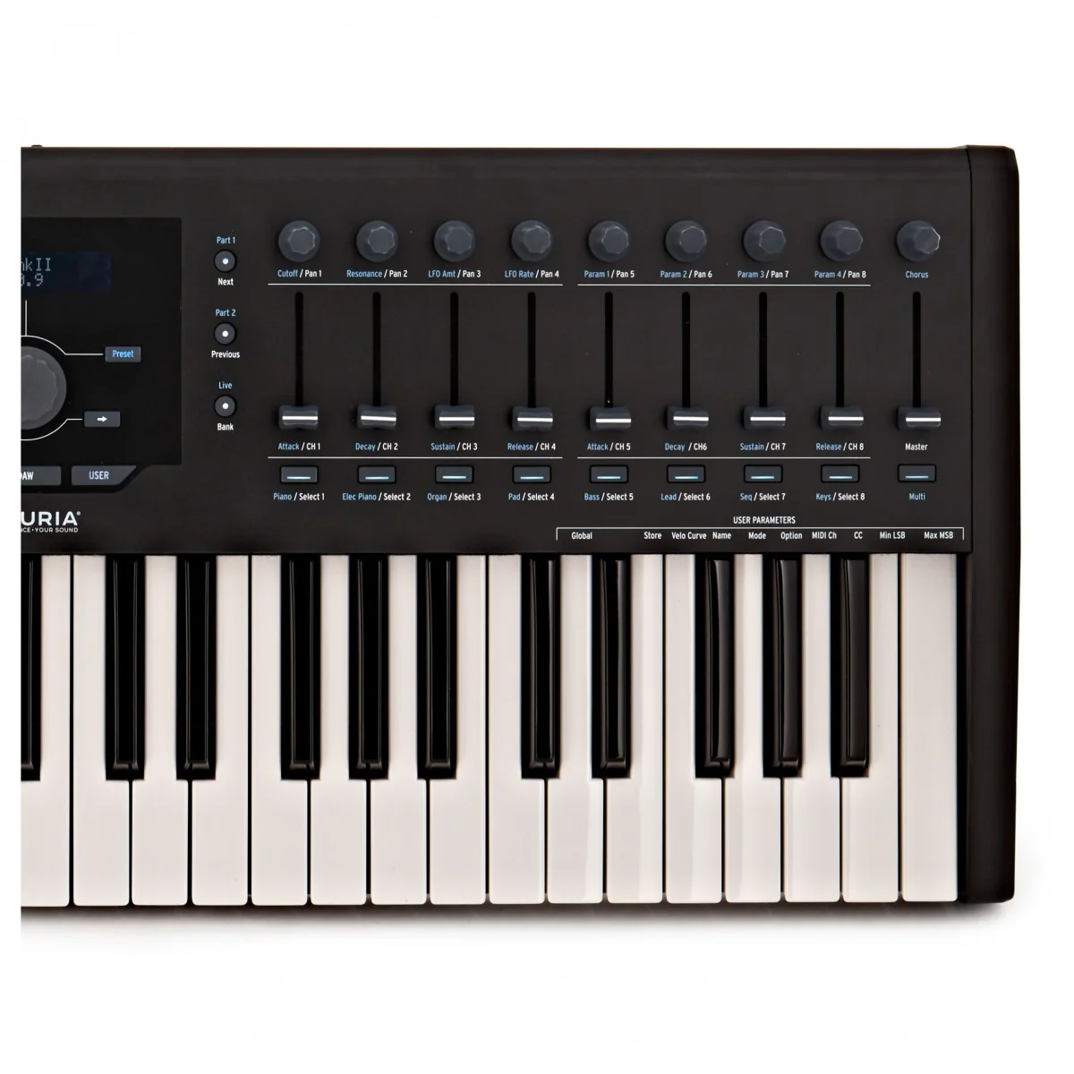 ARTURIA KEYLAB 49 MKII BLACK TECLADO CONTROLADOR NEGRO - Image 9