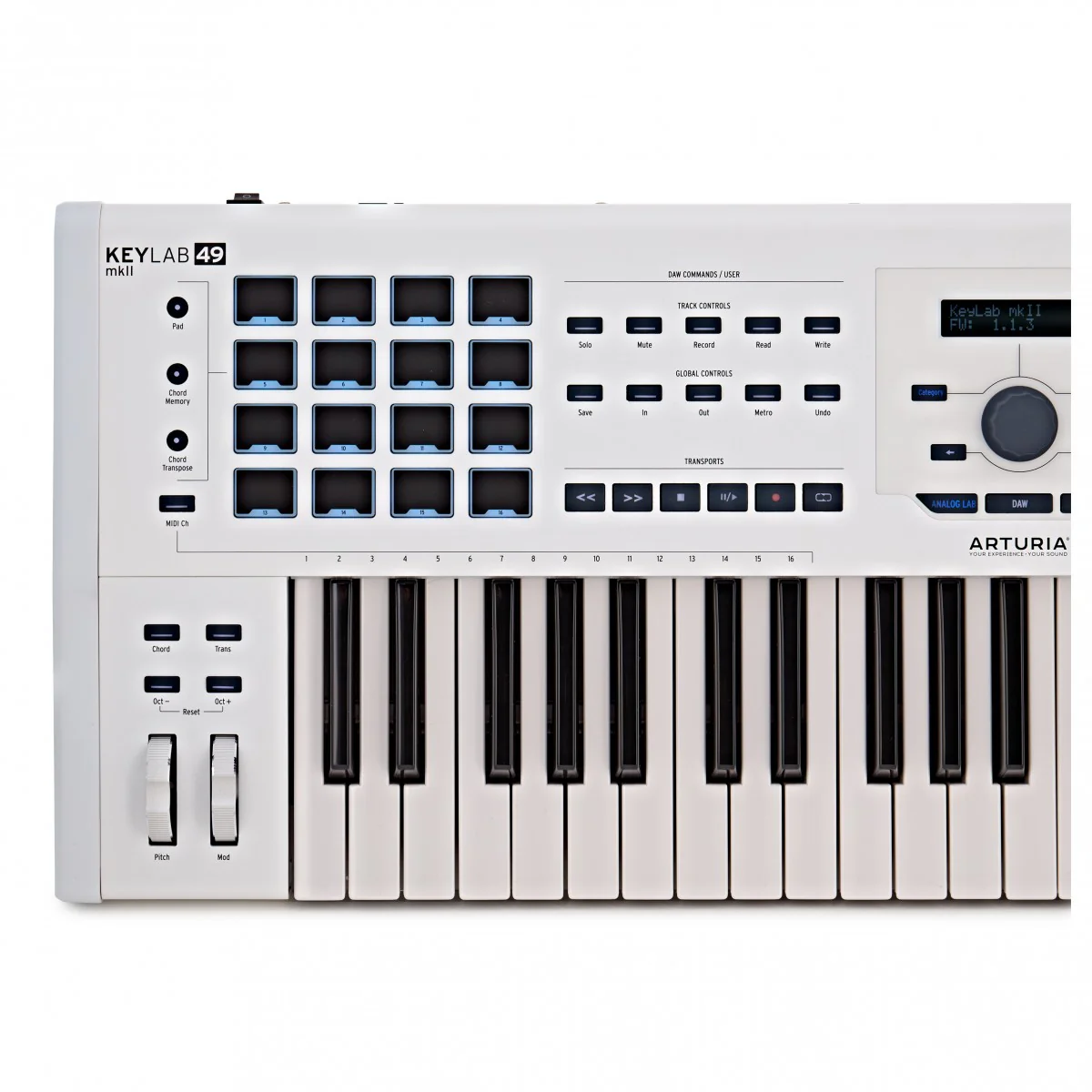 ARTURIA KEYLAB 49 MKII WHITE TECLADO CONTROLADOR BLANCO - Image 9