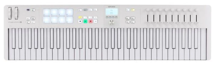 ARTURIA KEYLAB 61 ESSENTIAL MK3 AW TECLADO CONTROLADOR 61 TECLAS ALPINE WHITE - Image 6