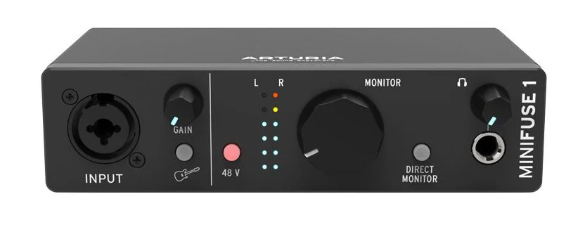 ARTURIA MINIFUSE 1 BLACK INTERFAZ DE AUDIO NEGRA - Image 3