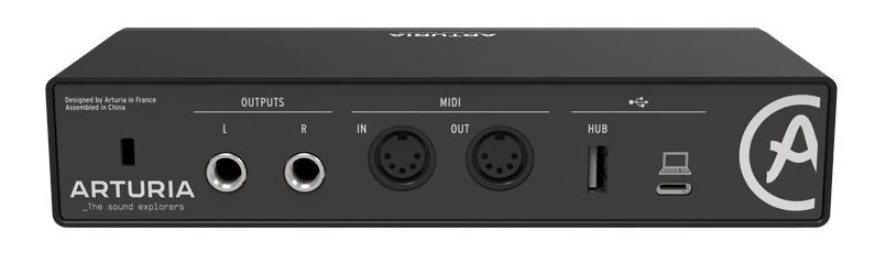 ARTURIA MINIFUSE 2 BLACK INTERFAZ DE AUDIO NEGRA - Image 3