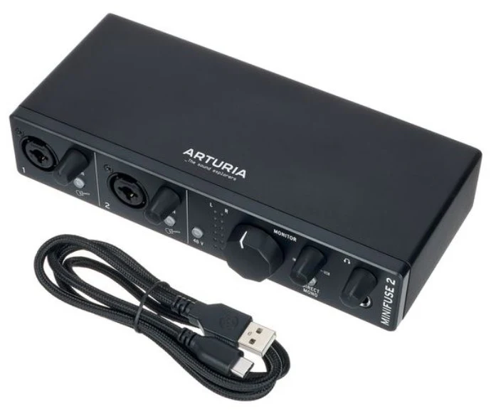 ARTURIA MINIFUSE RECORDING PACK BLACK INTERFAZ DE AUDIO NEGRO - Image 6