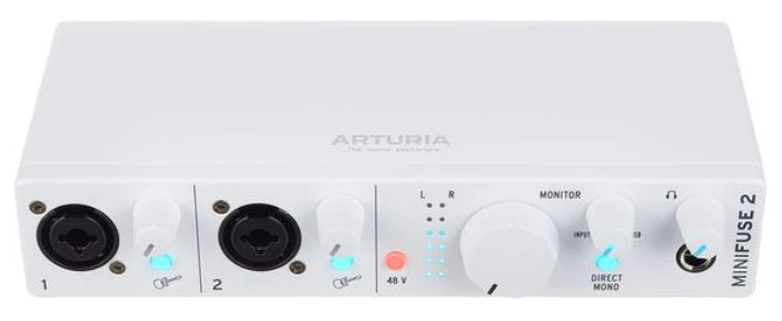 ARTURIA MINIFUSE RECORDING PACK WHITE INTERFAZ DE AUDIO BLANCO - Image 3