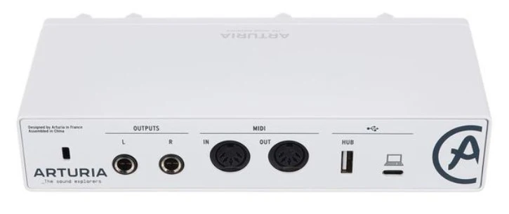 ARTURIA MINIFUSE RECORDING PACK WHITE INTERFAZ DE AUDIO BLANCO - Image 5