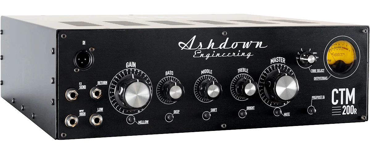 ASHDOWN CTM200R CUSTOM SHOP AMPLIFICADOR CABEZAL BAJO RACK - Image 2