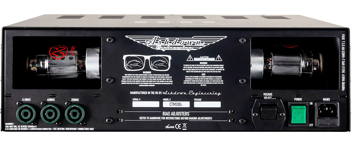 ASHDOWN CTM200R CUSTOM SHOP AMPLIFICADOR CABEZAL BAJO RACK - Image 3