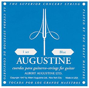 AUGUSTINE AU45BL 5A CUERDA GUITARRA ESPAÑOLA TENSION ALTA