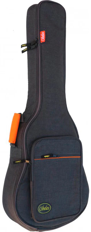 AUVISA FGC15DG FUNDA GUITARRA ESPAÑOLA 15MM GRIS OSCURO
